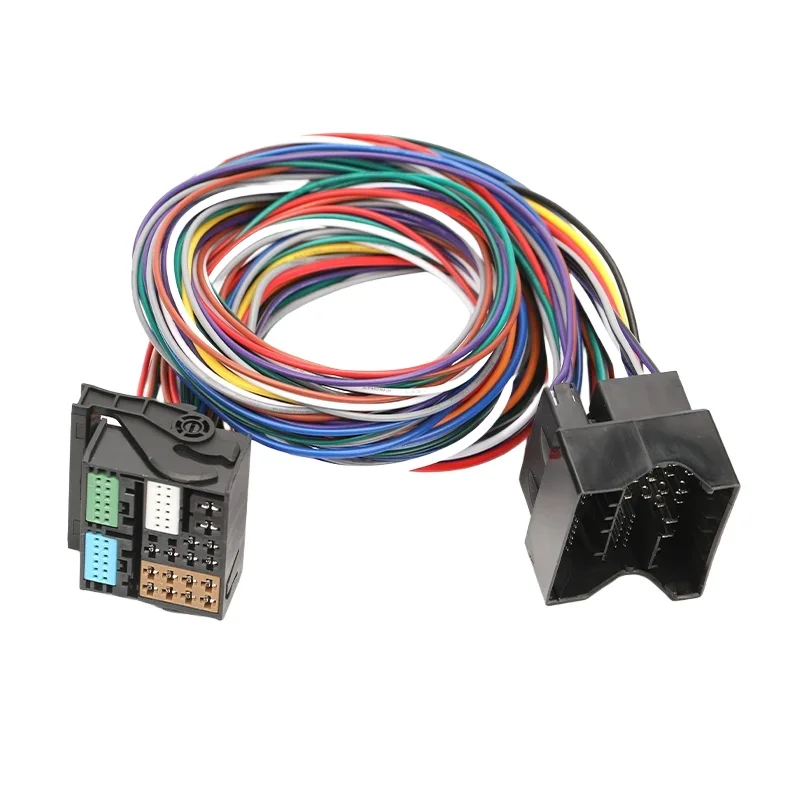 

Удлинительный адаптер MQB 23 см, 60 см, 52 контакта, четырехблокировочный кабель для Audi A4 A6 для Skoda SEAT для VW Golf 7 Jetta 5 6 MK5 MK6 MIB 280