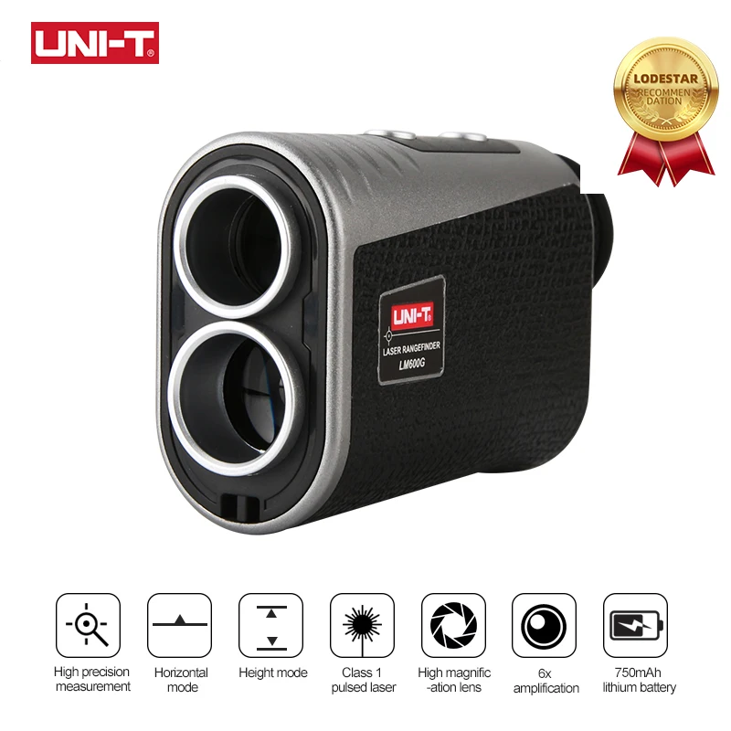 

UNI-T Golf Laser Rangefinder LM600G Series 600m 1000m Monocular Golf Distance Meter Telescope Golf Slope Adjustment