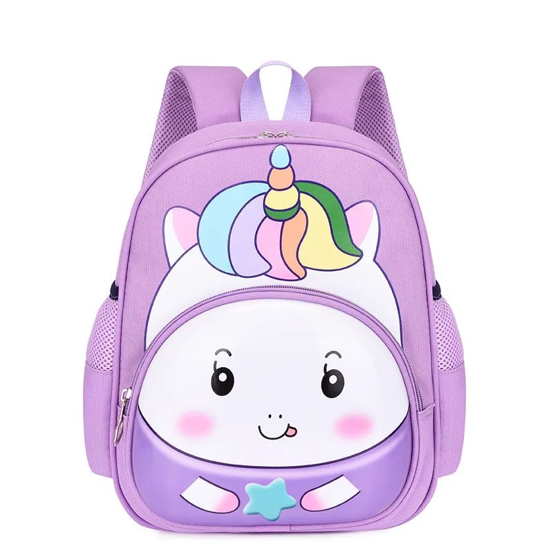 Children Cute Fashion Schoolbags Cartoon Girls Unicorn Boys Dinosaur Backpacks 2023 New Girl Sweet Rabbit Kindergarten Backpack