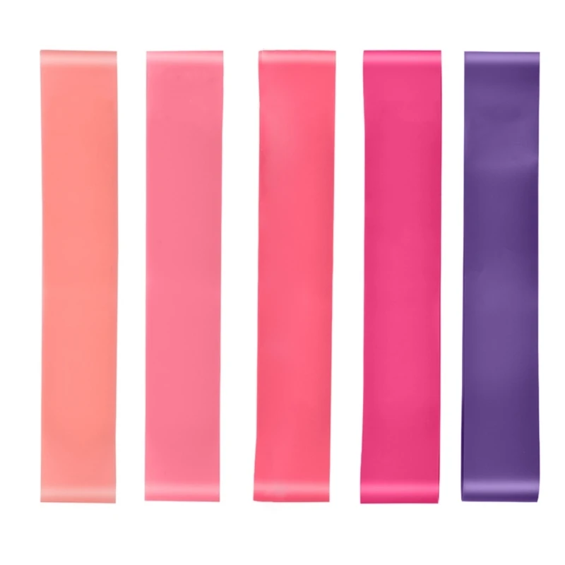 

11UE, 5 шт./компл., 5 уровней, браслет для йоги, эспандер для упражнений на ногу, петля, круг для тренировок на приседаниях, для