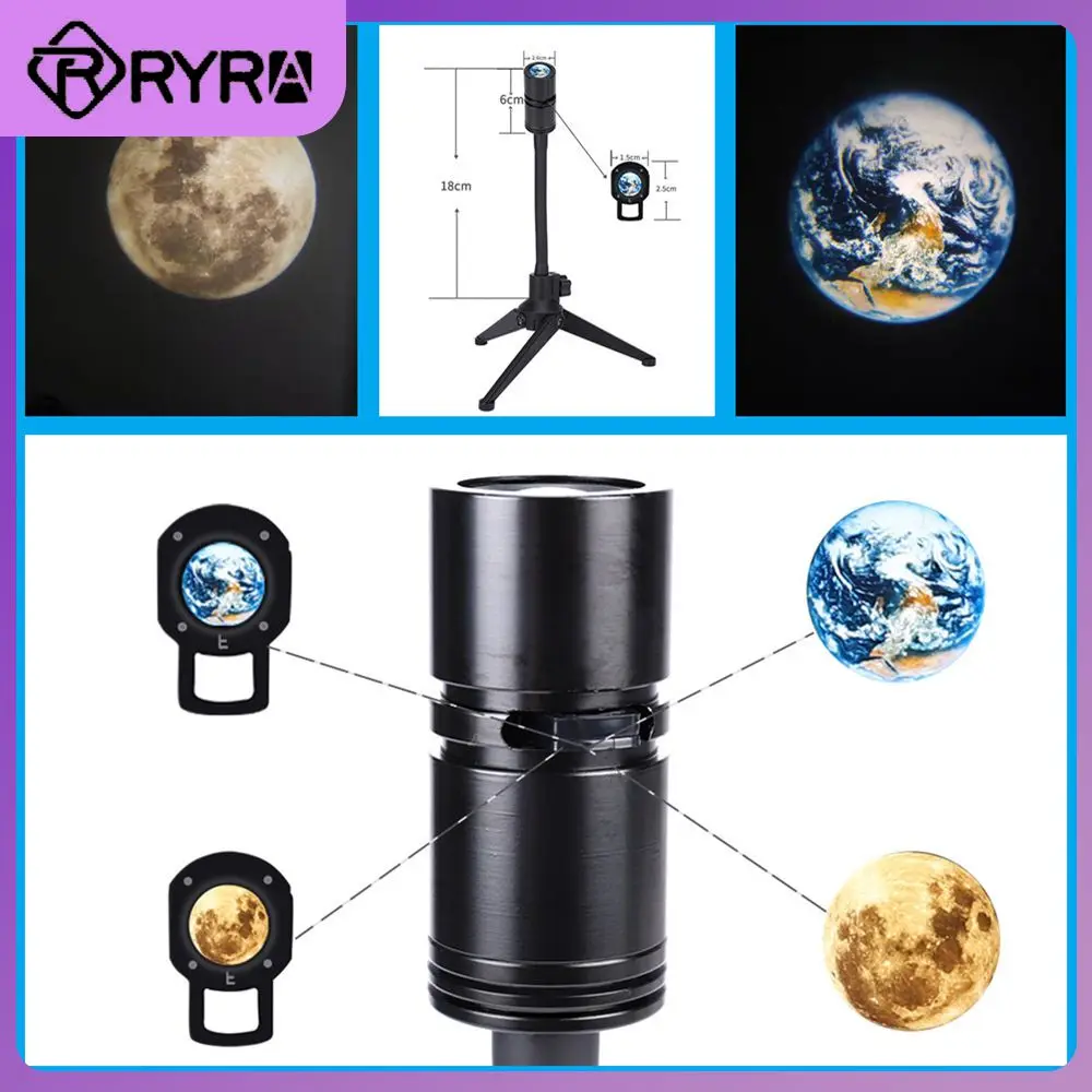 Galaxy Ambient Wall Lights 3w Projector Night Light Ins Moon Projection Lamp Photo Prop Birthday Party Decoration Background