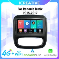2 din android 4g carplay autoradio gps navigation car multimedia player for renault trafic 3 2014 2021 opel vivaro b 2014 2018