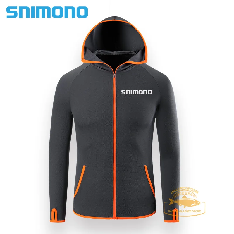

New Fishing Clothes Antifouling Outdoor Fishing Hoodie Quick Drying Sunscreen Clothes Ultra Thin Men's Fishing Jacket