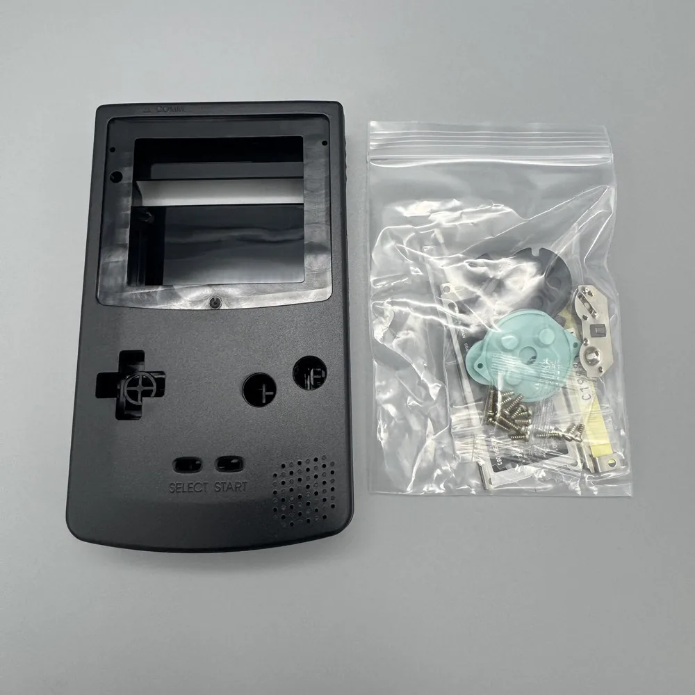 Фото Высококачественный цветной корпус Gameboy GBC, прочная сменная крышка, совместимая с 2,6-дюймовым 2,45-дюймовым 2,2-дюймовым ЖК-экраном №4