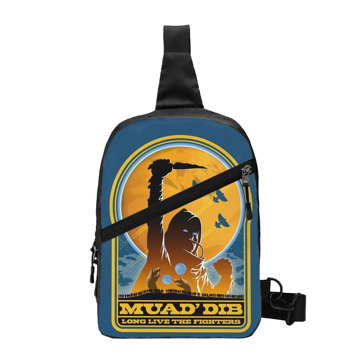 Dune Muad Dib нагрудная сумка мужской рюкзак через плечо дорожный походный на
