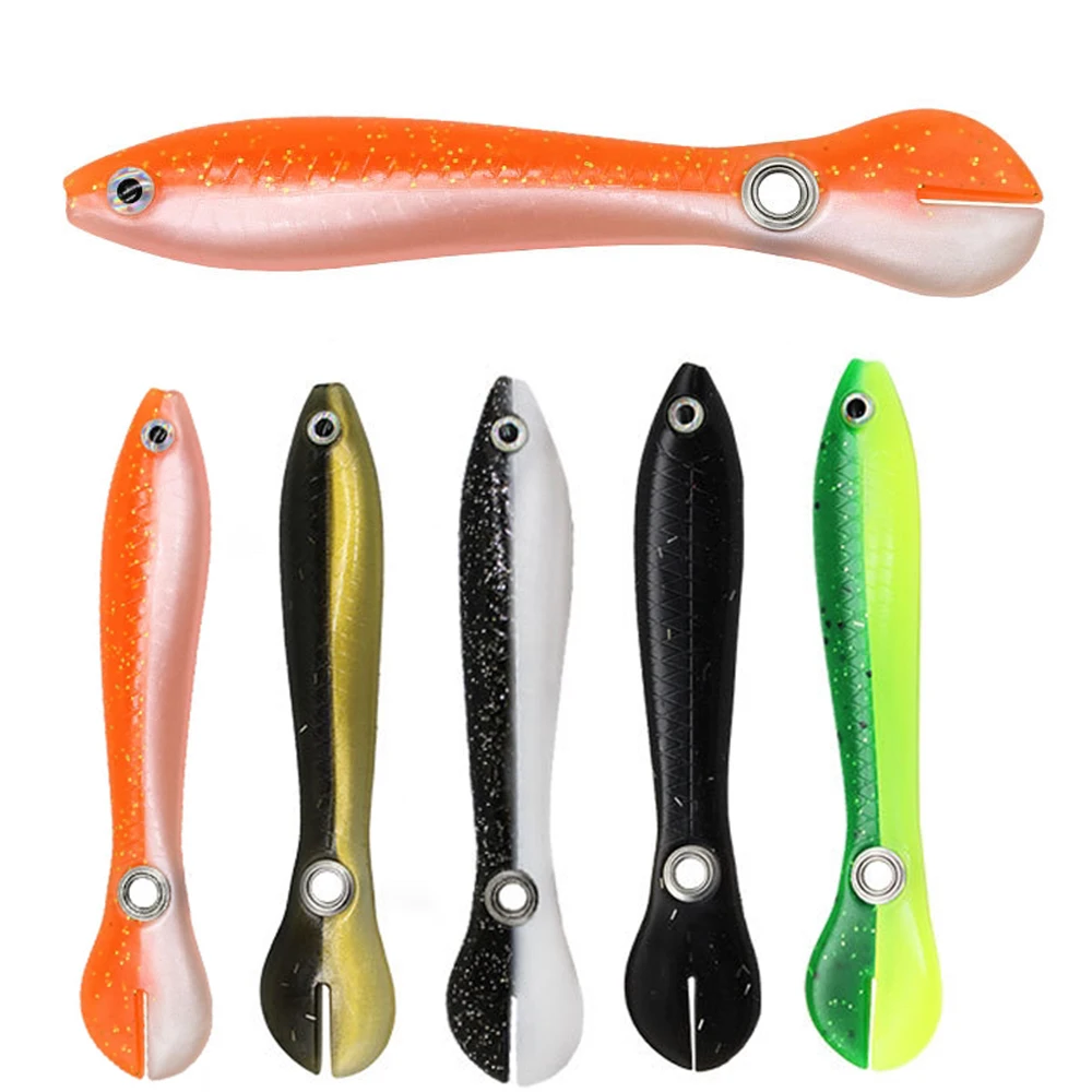 

1 шт. воблеры с хвостом, приманка для рыбной ловли, искусственная приманка, блесна, приманка для морской рыбалки с острым крючком