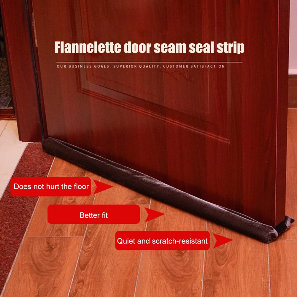 

Door Window Bottom Sealing Strip Windproof Insect Proof Tape Weatherstrip Sealing Tape Home Installment Tools