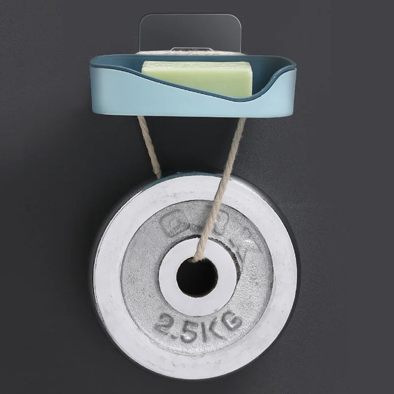 Стеллаж для ванной комнаты Коробка мыла с отверстиями корзина двумя хранения