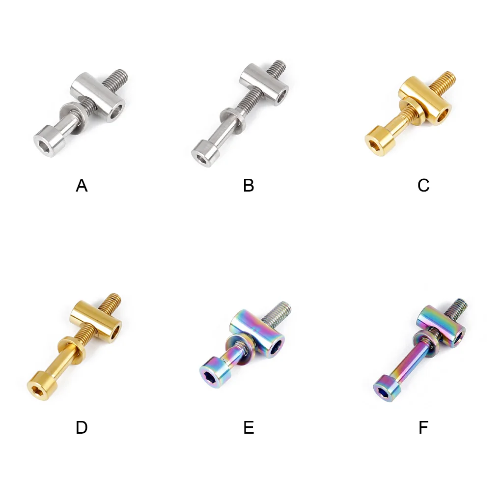 

Alloy Mountain Bicycle Seat Post Fixing Bolt Portable Detachable Screws Biking Cycle Replace Parts Accessories