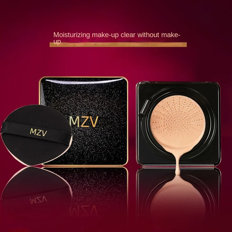

New MZV Air Cushion BB Cream Waterproof Foundation with Replacement Full Cover Oil Control Face Base Makeup Soft Concealer