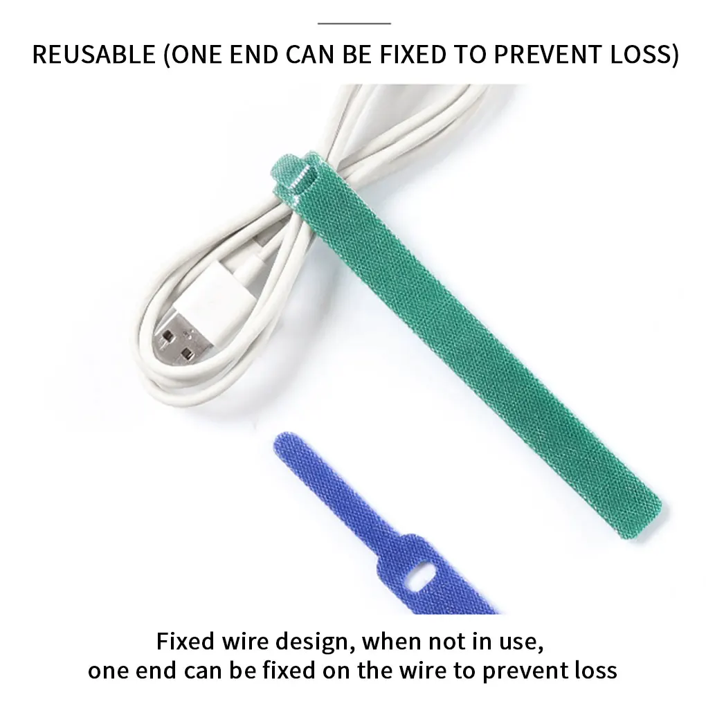 20 шт., пластиковые зажимы для кабелей мыши