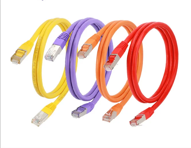 

Jes3068 Catery six network cable home ultra-fine high-speed network cat6 gigabit 5G broadband computer routing connection jumper