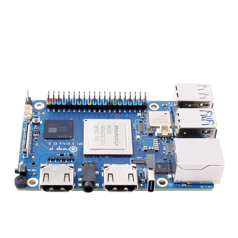Фото Плата для разработки Orange Pi 5 Ultra с восьмиядерным чипом Rockchip RK3588 и памятью LPDDR5 №3