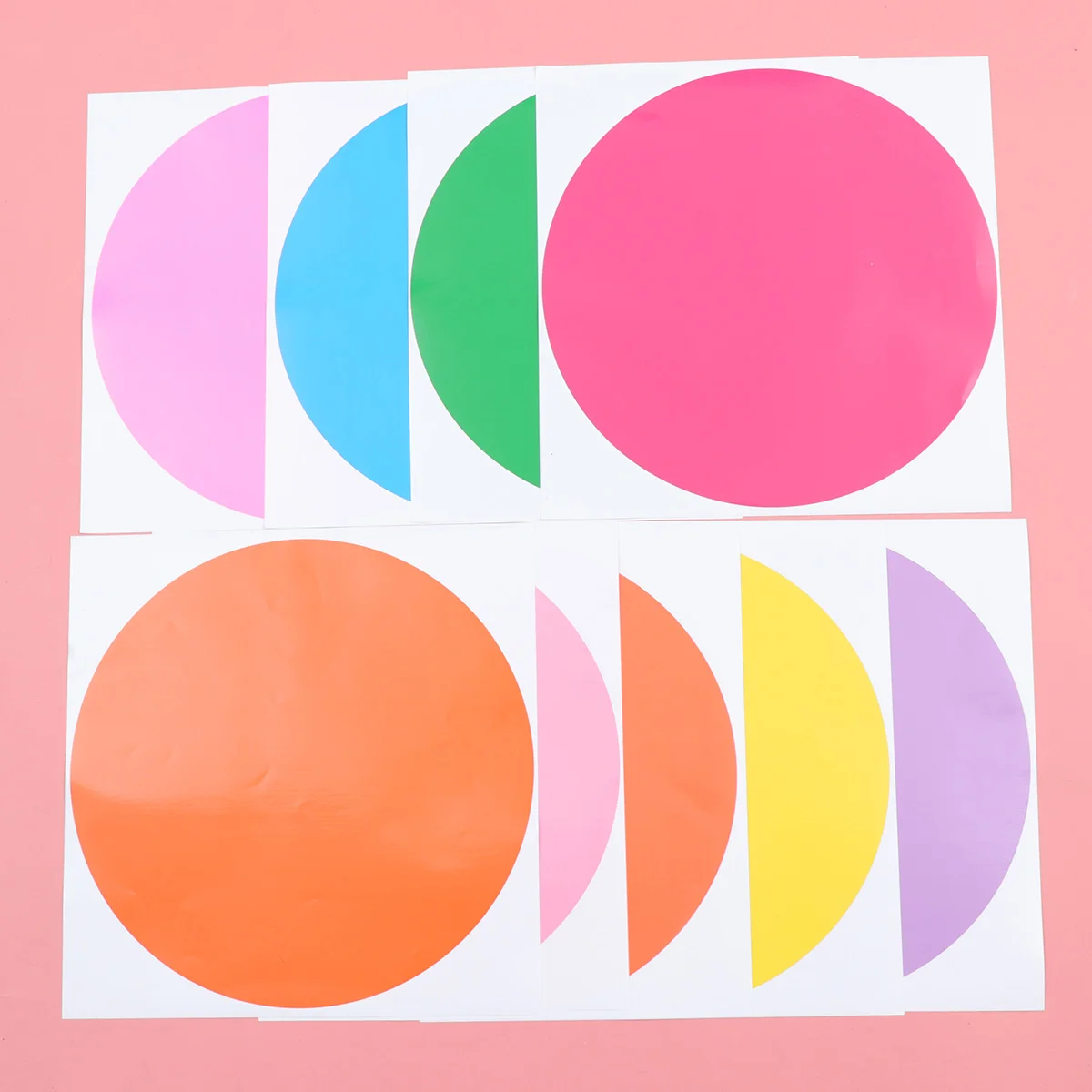 

12 Pcs Black Circle Stickers Dry Erase Decal Black Label Removable Vinyl Dot Sticker Sheets Kids Wall Stickers Erase Rewritable