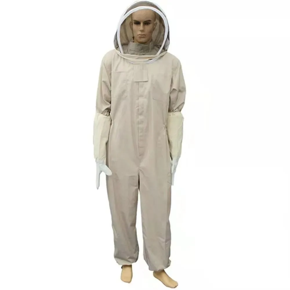 Защитная Одежда Beesuit Для Пчеловодства С Утолщенными Кожаными Перчатками