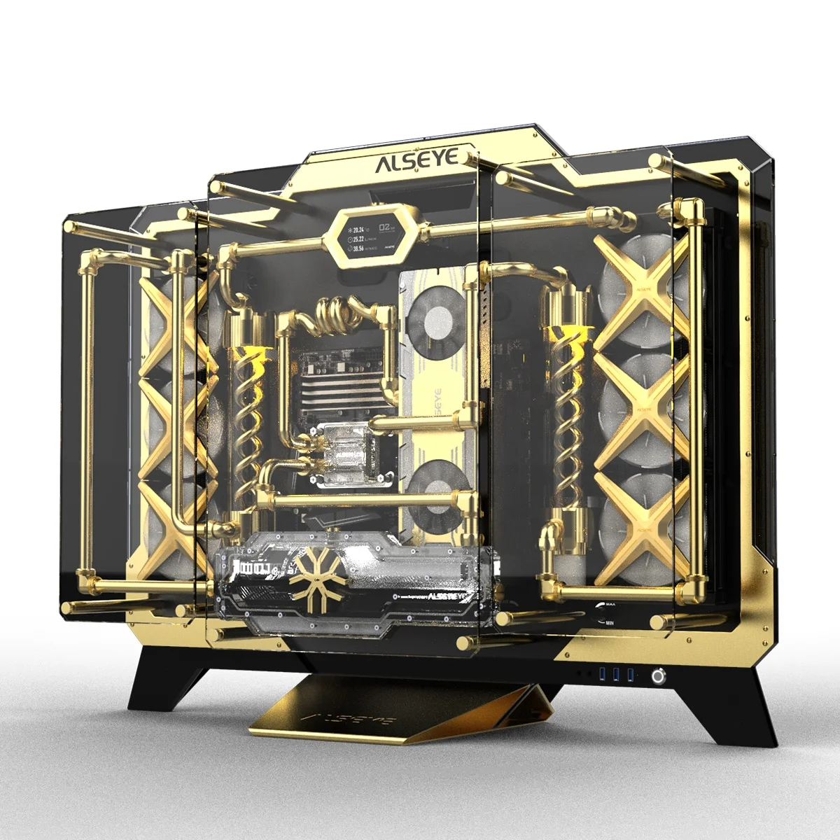 

Уникальный Дизайн ATX/телефон компьютер чехол для игр с закаленным стеклом