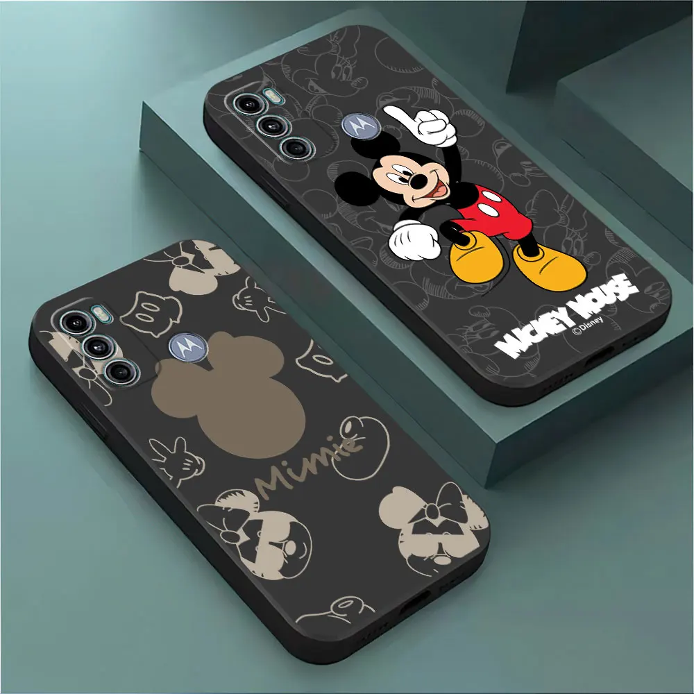 Чехол для телефона Motorola Moto G50 G30 G31 G32 G52 G72 G22 G51 G82 G8 G9 Power Lite G60 G71 5G G200 Dsiney Mickey Cover