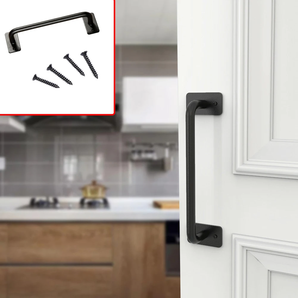 

Black Cabinet Handles Door Handle Cabinet Handles Stainless Steel Black Kitchen Cabinet Knobs Furniture Room Door Hardware