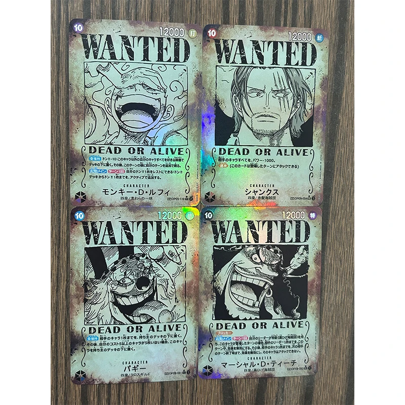 ONE PIECE OPCG Monkey D. Luffy Shanks Kaidou Wanted DIY домашние игры игрушки коллекционная карта подарок на Рождество и день рождения (art.: 3920cb0eed96e) - 3920cb0eed96e