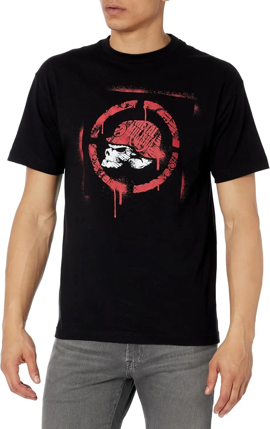 Мужская футболка с трафаретом Metal Mulisha