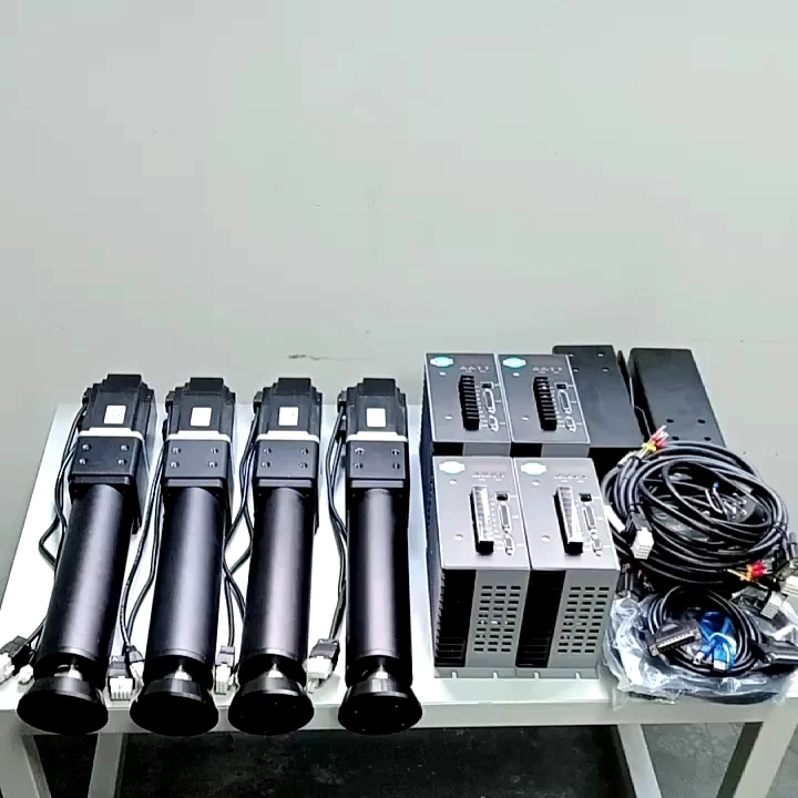 

4DOF 150mm stroke 750W servo motor linear actuator for car racing simulator gaming park machine