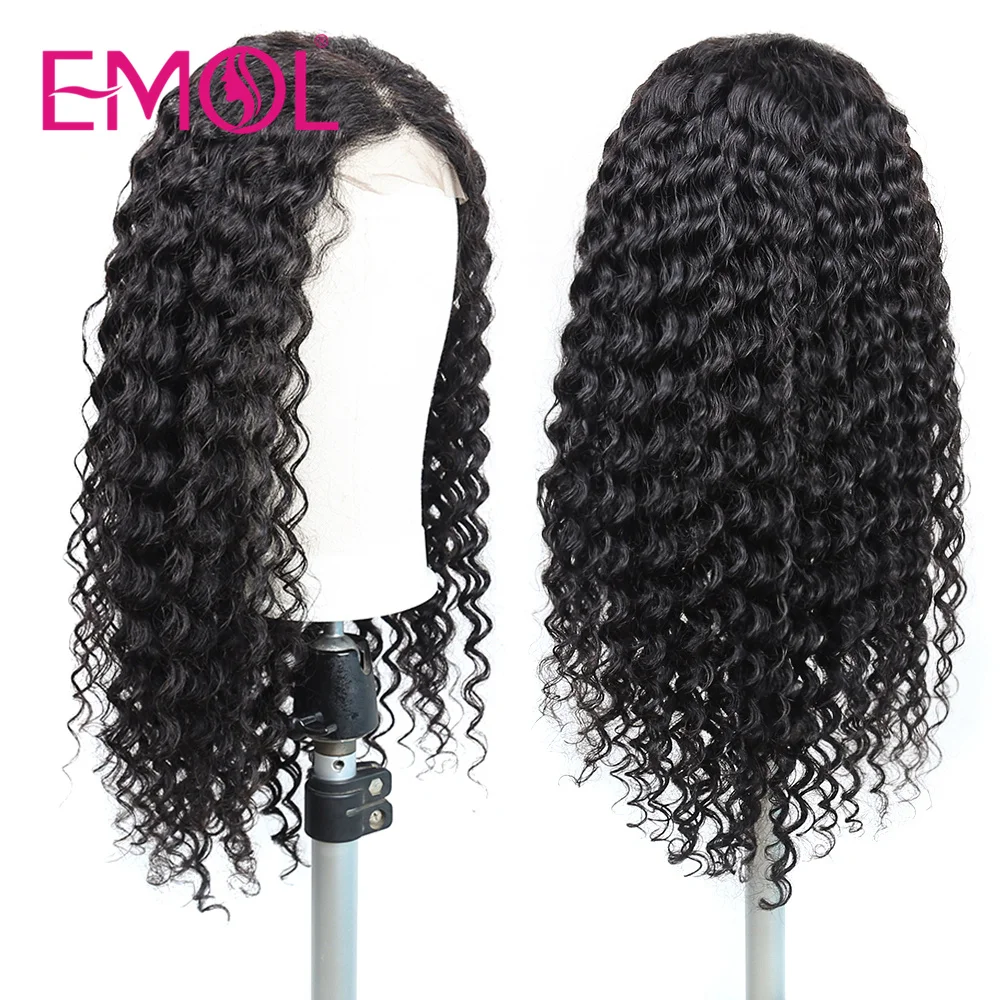 30 Inch Deep Wave Frontal Wig Human Hair 13X4 ,13X1 HD Transparent Lace Frontal Wigs For Women Long Lace Closure Wigs