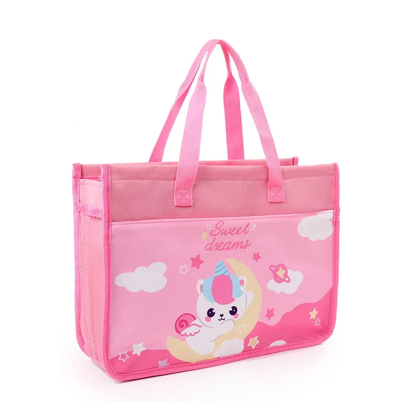 Primary Girl Boy Students Cute Cartoon Dinosaur Unicorn Tutorial Bags New Children Fashion Large Capacity Handbag Drop Shipping