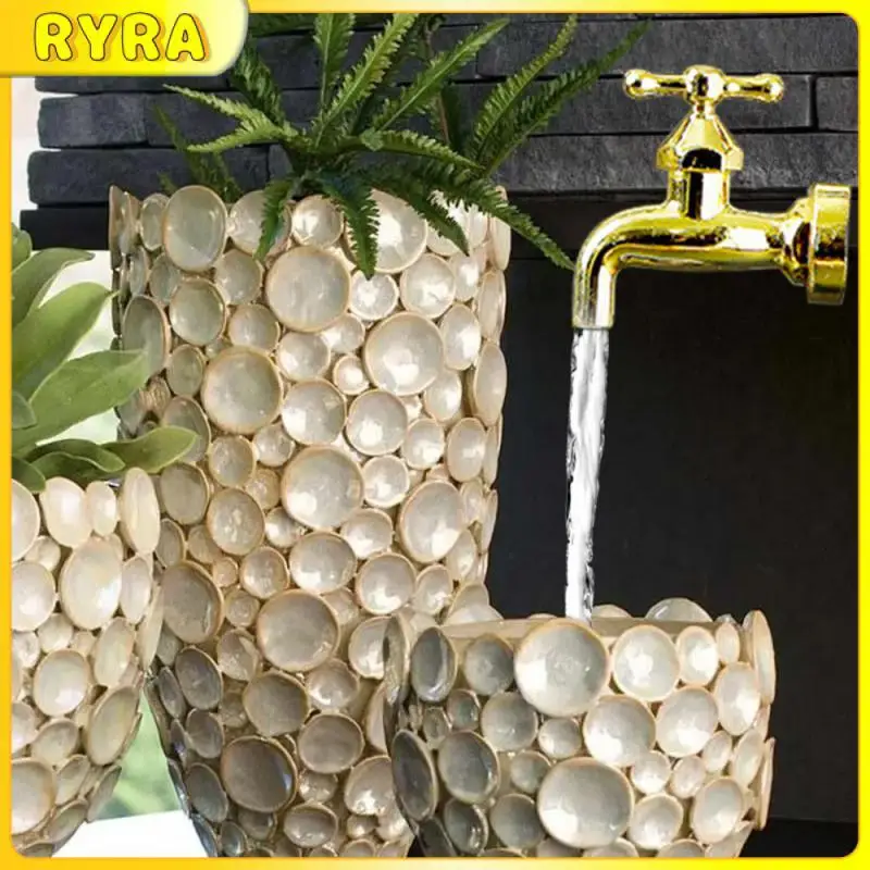 

Невидимый плавающий смеситель для фонтана, наполнитель с плавным носиком для полива, для улицы, садовый фонтан