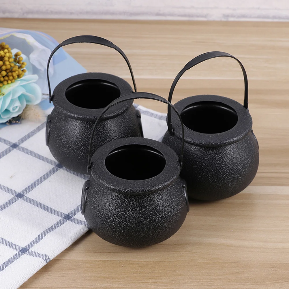 

12pcs Party Decoration Party Bags Cauldron Witches Cauldron Treat Bags