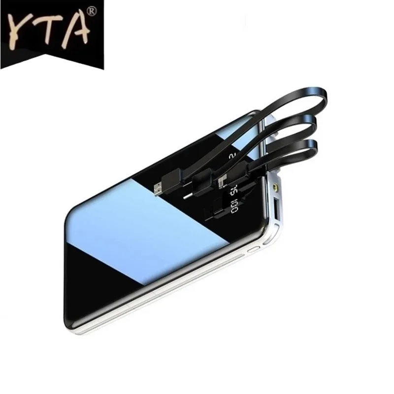 

Портативный внешний аккумулятор с 3USB-портами, 50000 мАч