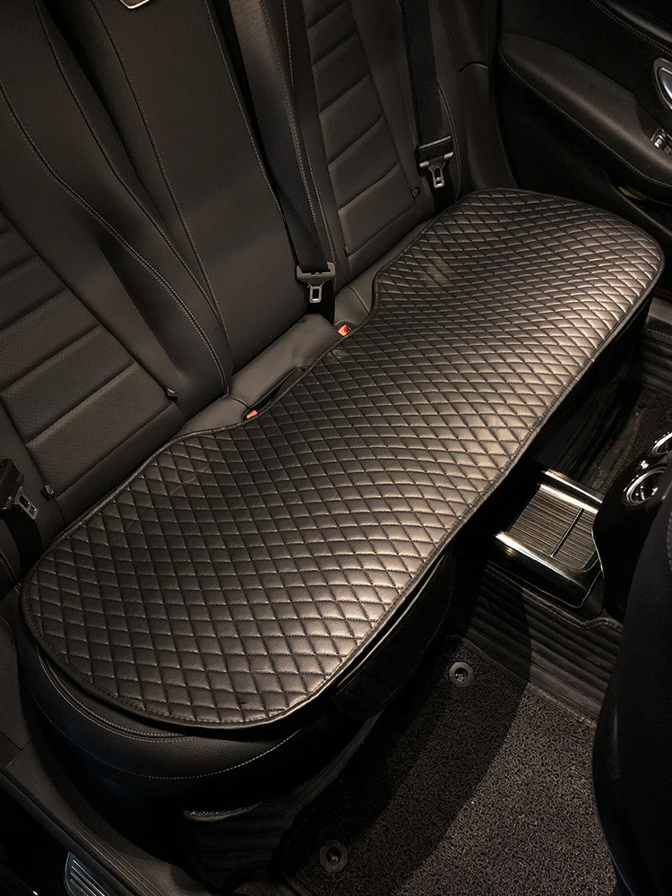 PU Leather Car Seat Cover 3D Tire Print Interior Cushion Universal Auto Chair Protector Pad Anti-Slip Accessories |