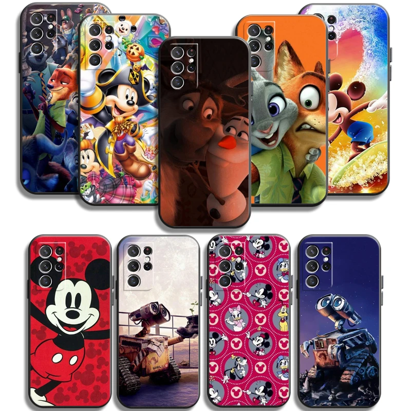 

Disney Mickey Animals Phone Cases For Samsung Galaxy A72 52 A21S A31 A71 A51 5G A42 5G A20 A21 A22 4G A22 5G A20 A32 5G A11