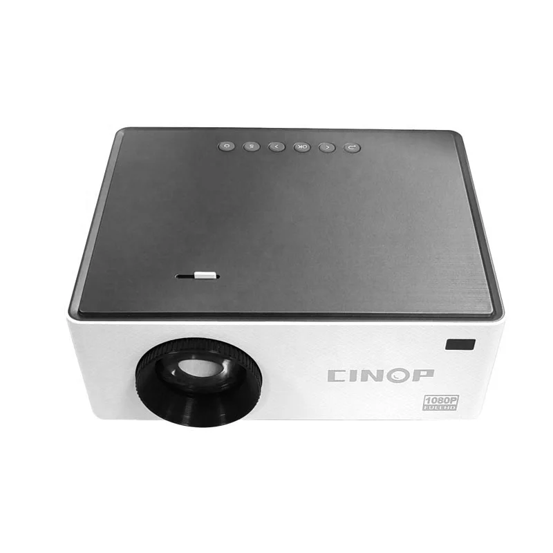 

Phone Portable Projector Home Theater Smart Mini Movie Led Projector 4K Support 300 ANSI Lumens Outdoor Projector