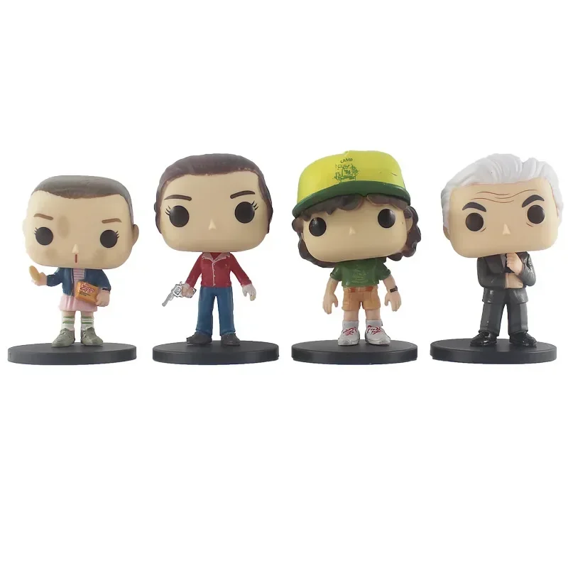 НОВЫЙ 8 шт./упак. виниловая фигурка Funko Pop Stranger игрушки Demogorgon Eleven Steve Robin Dustin