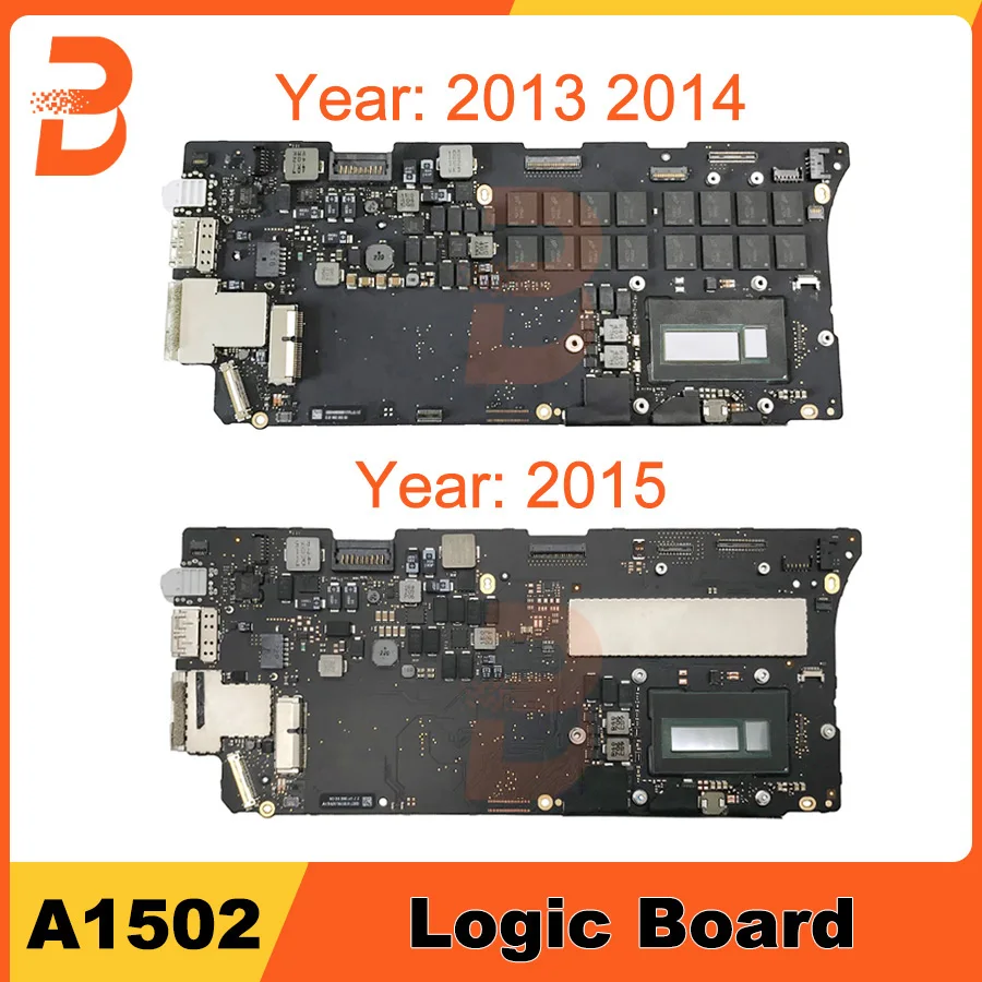 

Tested A1502 Motherboard Repair For MacBook Pro Retina 13" A1502 Logic Board i5 i7 820-3476-A 820-4924-A 2013 2014 2015 EMC 2835