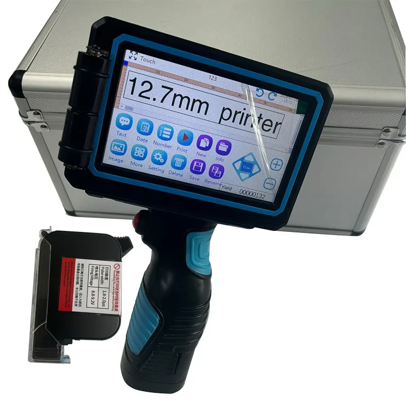 Новый портативный мини-струйный принтер 12 7 мм 600 точек на дюйм печать высокой