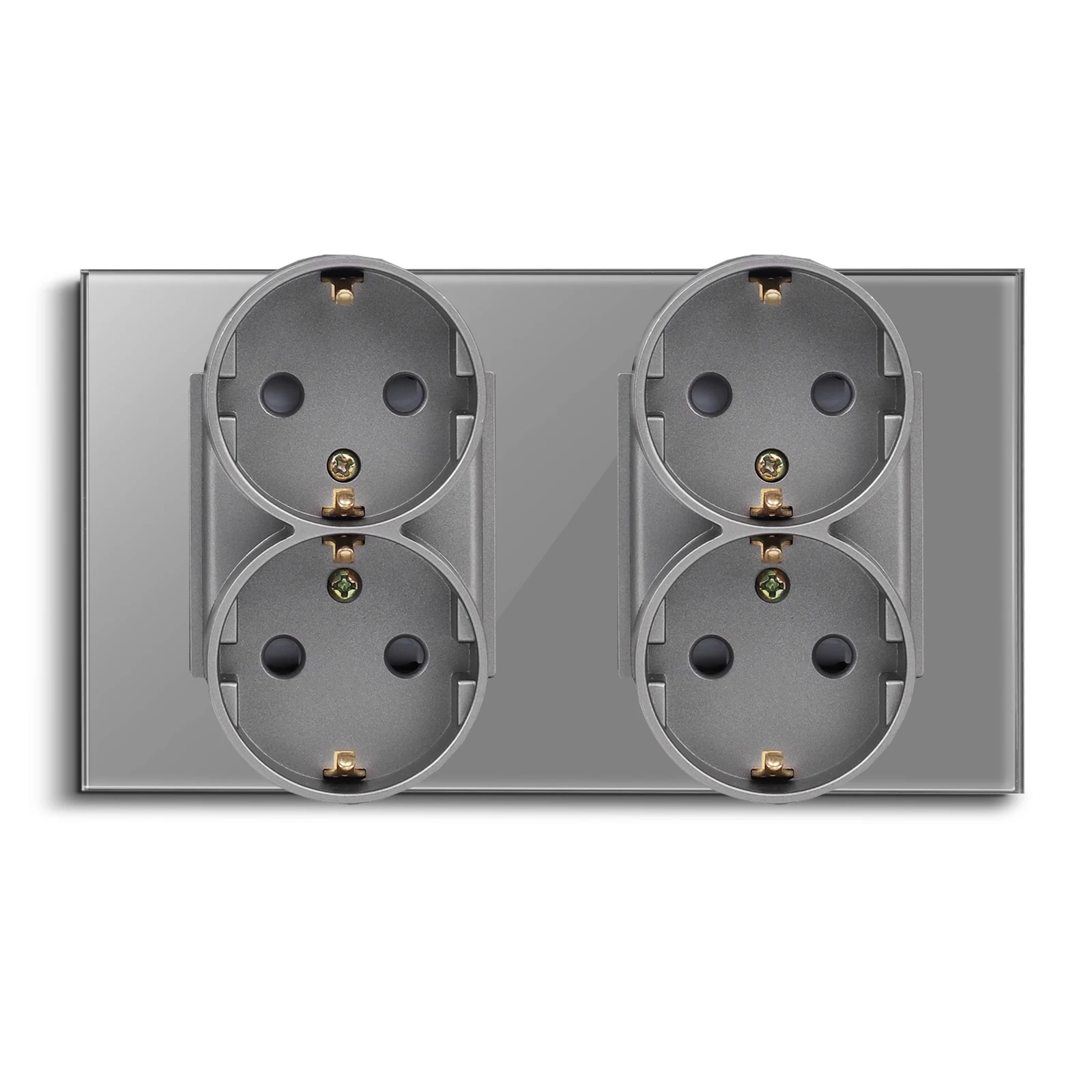 

Двойные розетки Bingoelec белые 110-250 В