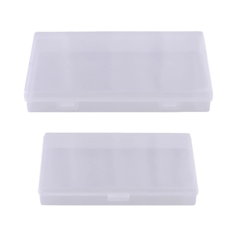 

Transparent Desktop Stationery Organizer Clear Pencil Box Washi Tape Sticker Box