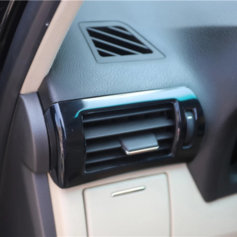 Фото LHD для Lexus RX RX270 350 450h 2009-2014 пластиковые глянцевые черные стильные декоративные аксессуары для внутренней двери, накладки на шестерни №1