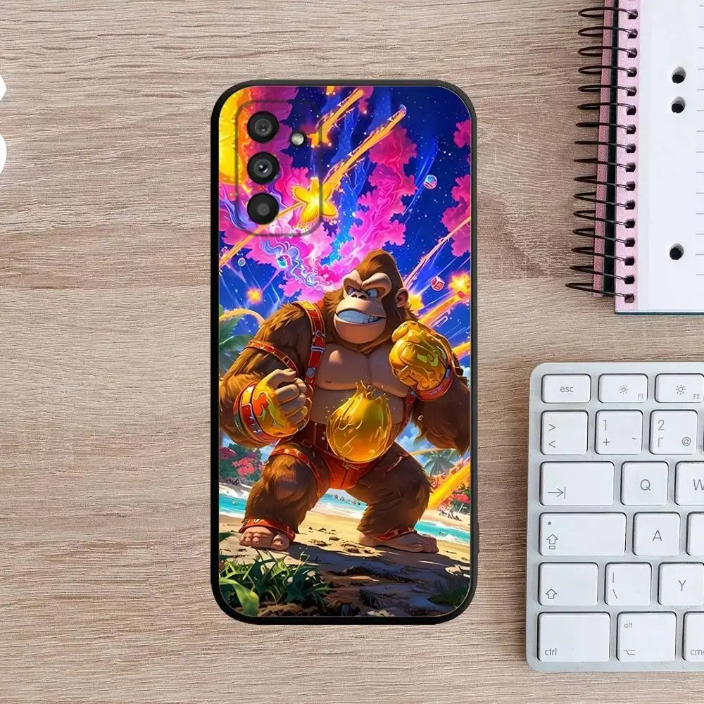 Фото Чехол для телефона Game D-Donkeys K-Kongs для Samsung Galaxy A13, A21s, A22, A31, A32, A52, A53, A71, A80, A91 Мягкий черный чехол №4