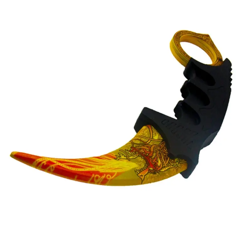 Игрушечное оружие Geekroom Dragon lore нож керамбит из дерева кс го cs go v2 деревянный