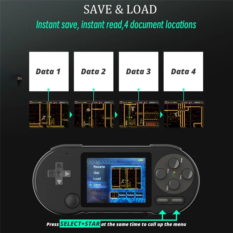 Портативная игровая консоль SF2000 с ручкой 6000 встроенных игр Классическая