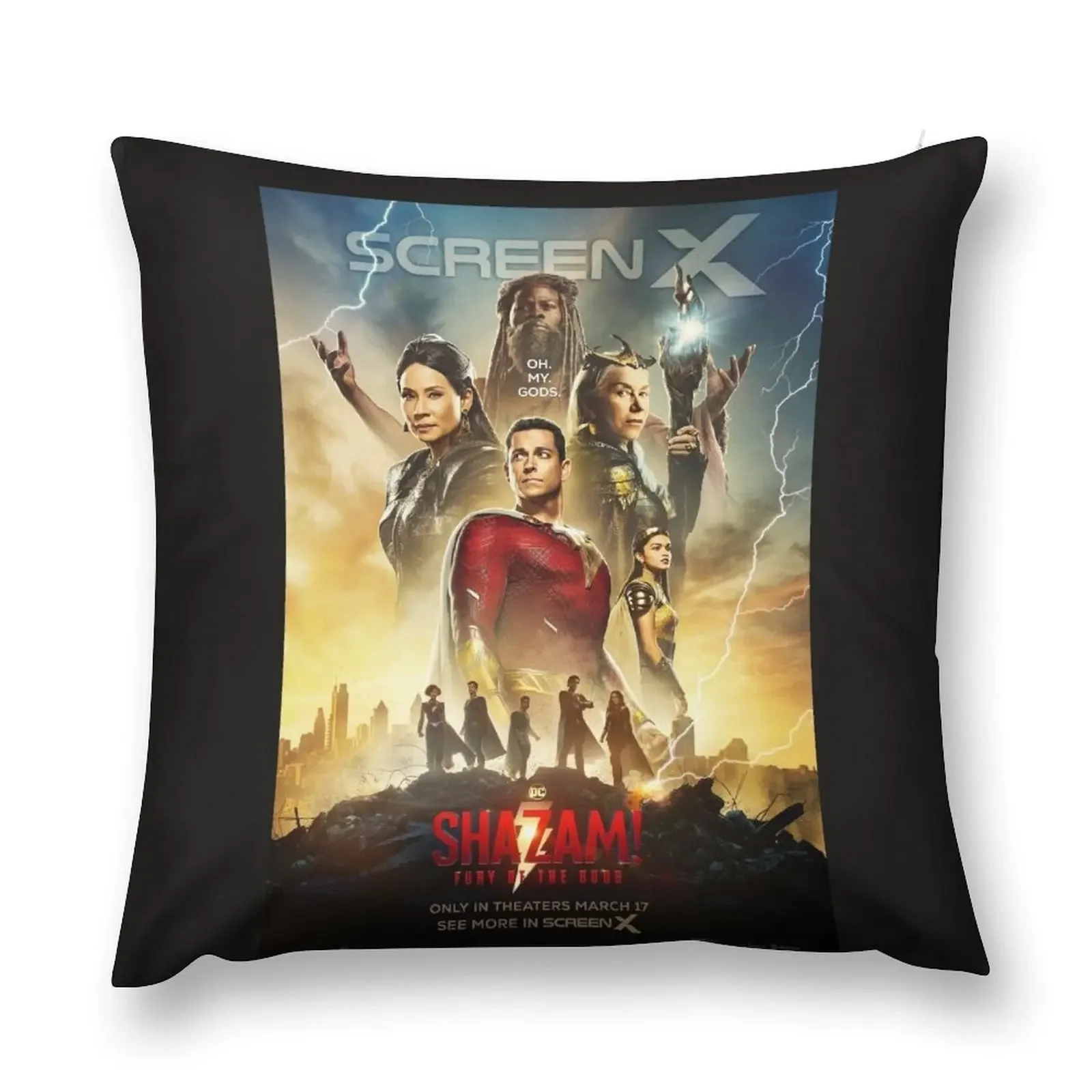 Билли Бэтсон - Шаадмо Фильм Шонар (2023) постер Декоративная подушка Наволочки
