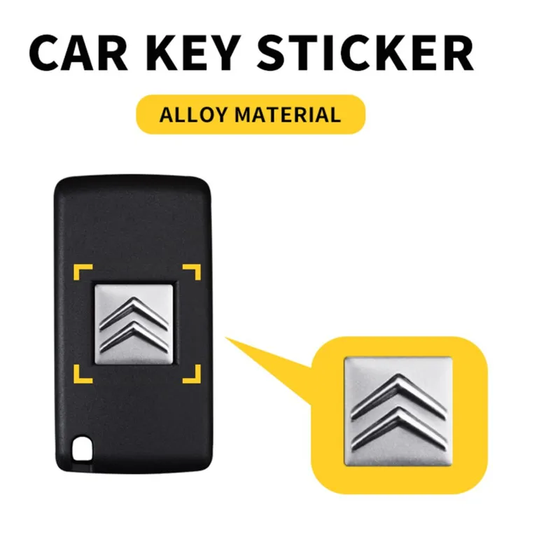 Автомобильная эмблема дистанционного управления наклейка с логотипом для ключа