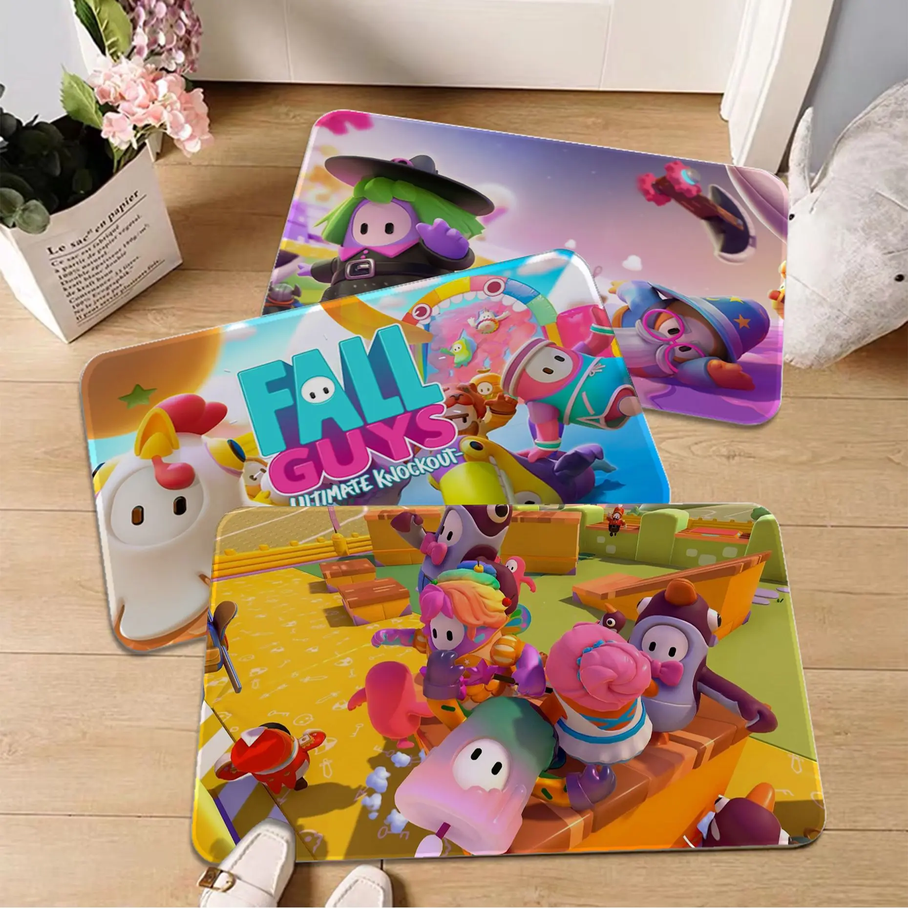 

Fall G-Guys Hallway Carpet Kids Room Bedroom Decoration Balcony Anti-Slip Doormat Living Room Hotel Decor Mat