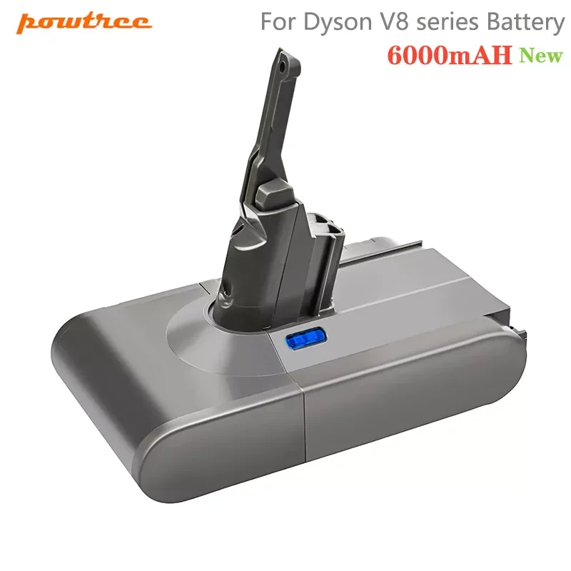 

NEW 6000mAh 21.6V V8 Battery For Dyson V8 Batteries Absolute V8 Animal Li-ion SV10 Vacuum Cleaner Rechargeable Battery