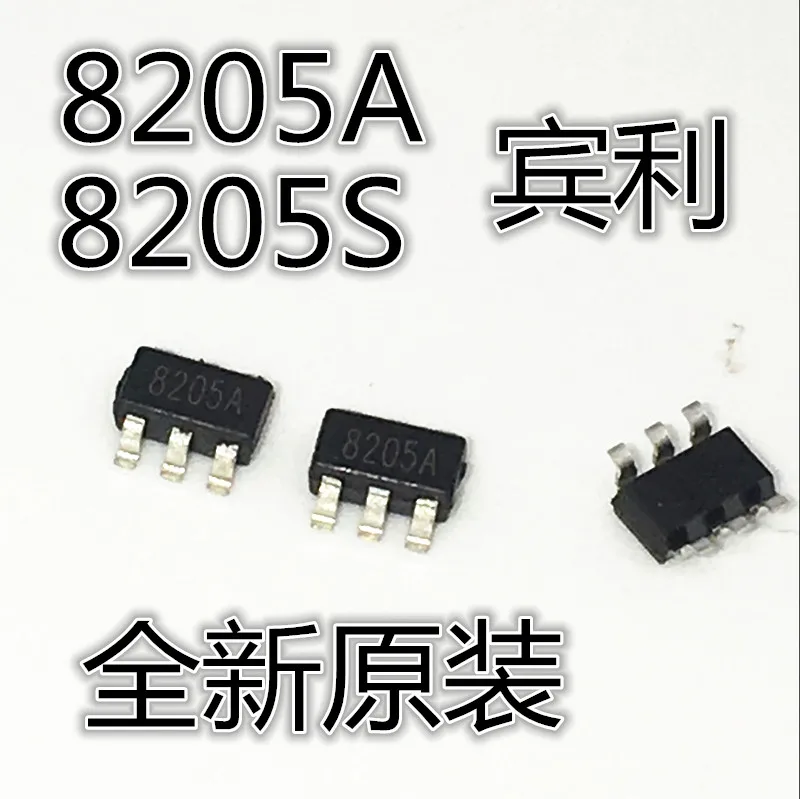 

30pcs original new FS8205S 8205S FS8205A 8205A Lithium Battery Protection IC SOT23-6 Circuit Core