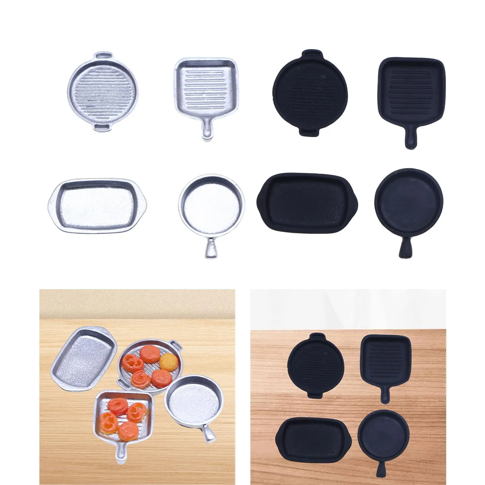 1:12 кукольный домик модель сковороды журнальный столик посуда для рукоделия