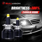 9005 лм 360 HB3 Светодиодные фары 9012 светодиодный H7 H11 9006 HIR2 H1 H8 H9 HB4 CSP чип высокой яркости ближнего света дальний свет для линз 12 В