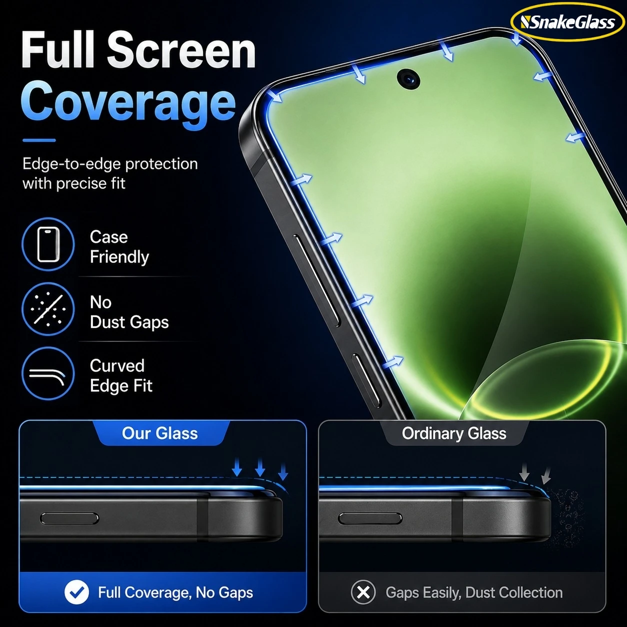 Защитная пленка из закаленного стекла, 2 шт., для Vivo X300Ultra X200 X100 X90S X80 X70 X60 Pro, с покрытием против отпечатков пальцев, устойчивая к царапинам (art.: 3920db04e7db2) - 3920db04e7db2